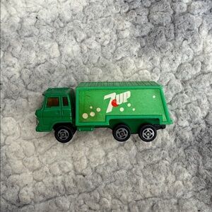7UP Green Toy Truck